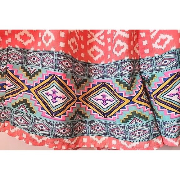 Pink Owl Romper Beautiful Spring Colors Womens Size Medium - Picture 2 of 15